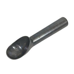 Vintage Aluminum Soda Fountain Ice Cream Scoop Number #4 Solid 7" Long
